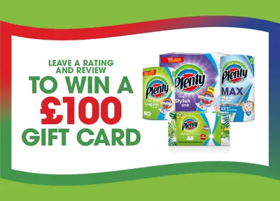 LEAVE A REVIEW TO BE ENTERED INTO OUR £100 GIFTCARD MONTHLY PRIZE DRAW