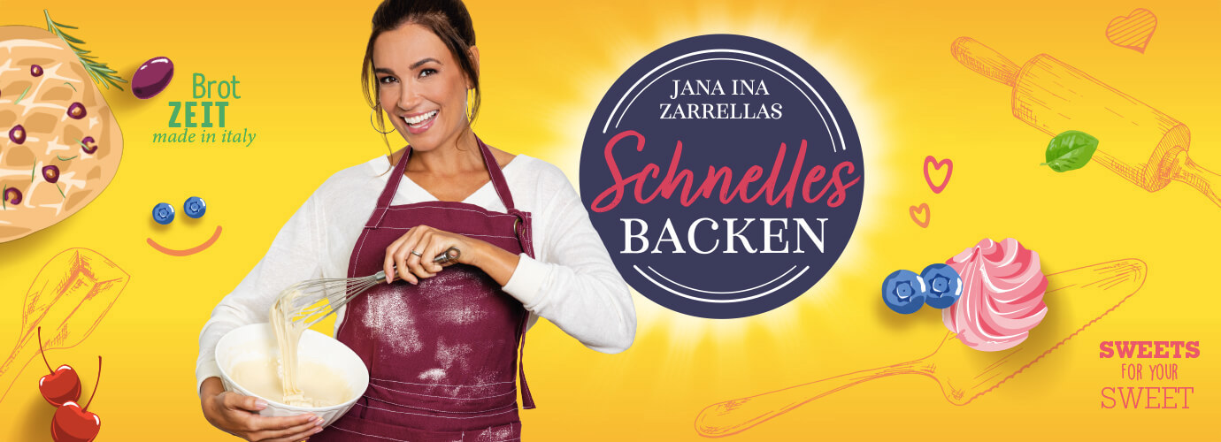 Teilnahmebedingungen für das Plenty Gewinnspiel "Jana Inas Schnelles Backen"
