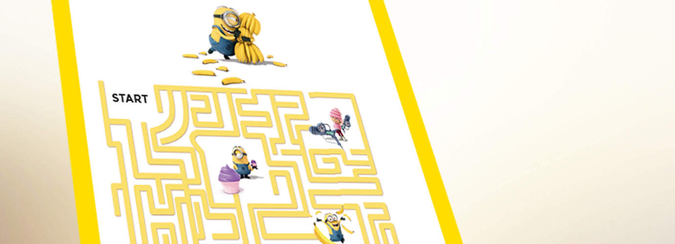 Minons-banana-doolhof