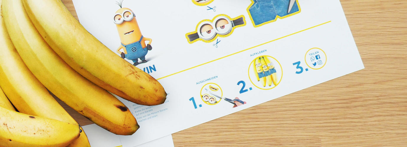 Banane Im Minion Look Plenty