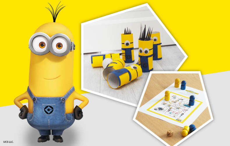 Spelletjes spelen met de Minions