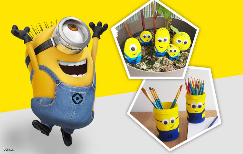 Knutselen met de Minions Creatieve tips voor gele superschurken