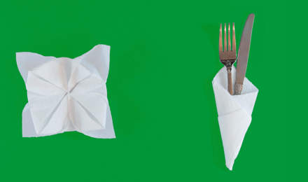 how to fold napkins plenty
