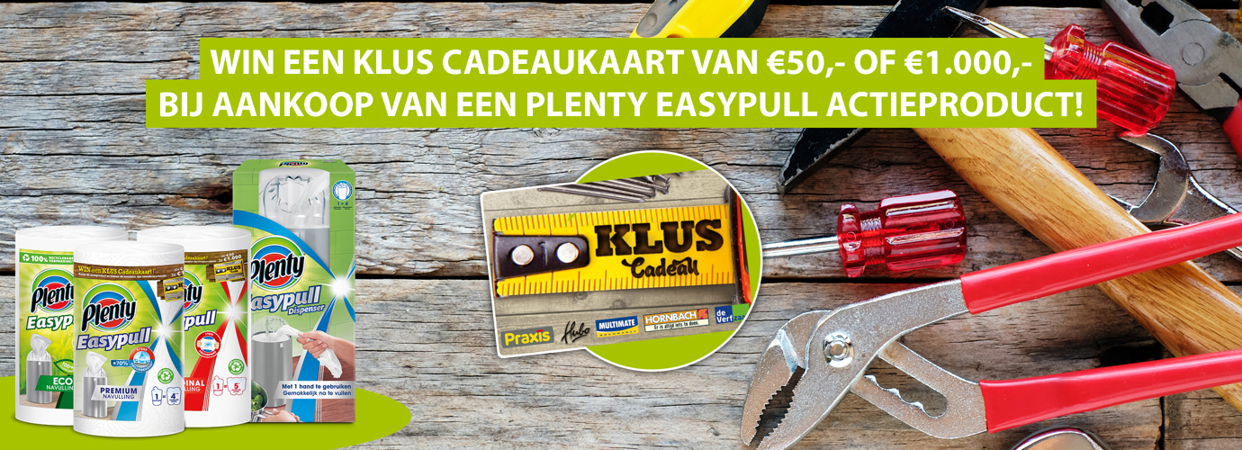Hartelijk dank voor je deelname aan de Plenty-winactie!