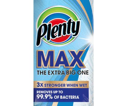 Plenty MAX kitchen paper –with BacteriaTrap