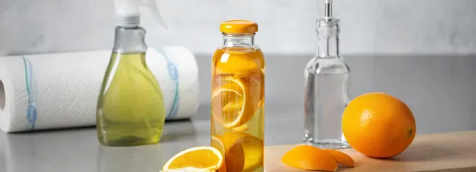 Natürlicher DIY-Orangenreiniger